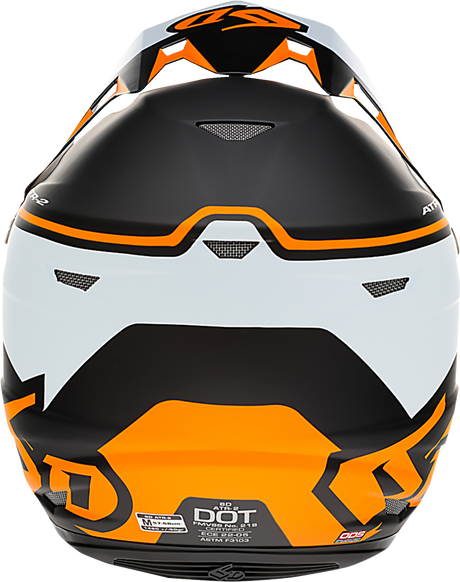 6D ATR-2 Helmet - Drive - Neon Orange - Small 12-2755