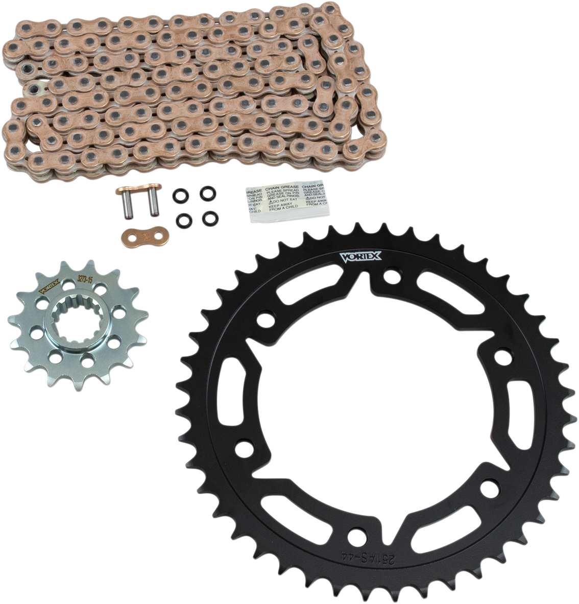 VORTEX Steel Chain Kit - Gold CKG6343