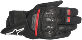 ALPINESTARS Rage Drystar Gloves - Black/Red - Medium 3526817-13-M