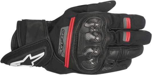 ALPINESTARS Rage Drystar Gloves - Black/Red - Medium 3526817-13-M