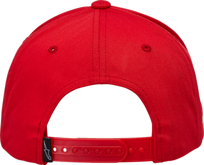 ALPINESTARS Rostrum Hat - Red/Black - One Size 1232810003010OS