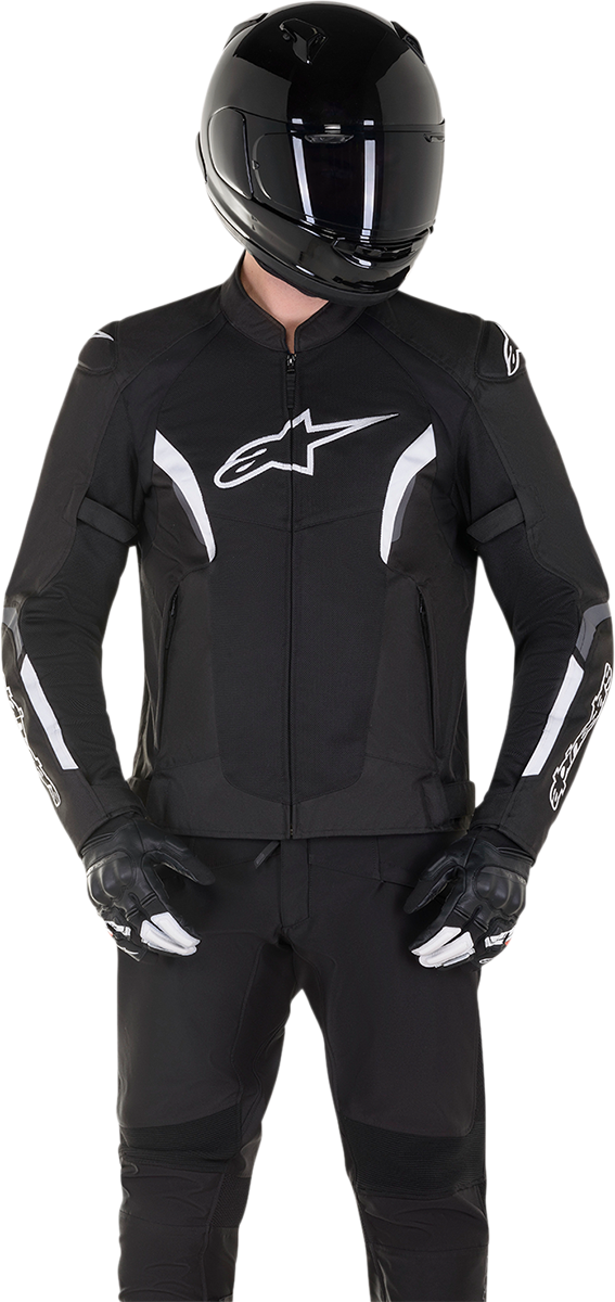 Chaqueta ALPINESTARS AST Air v2 - Negro/Blanco - 4XL 3306121-12-4X 