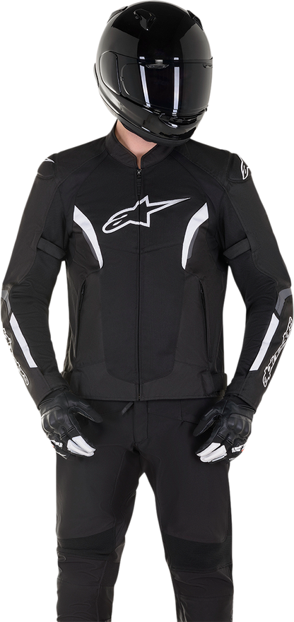 ALPINESTARS AST Air v2 Jacket - Black/White - 4XL 3306121-12-4X