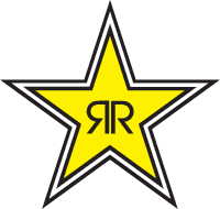 Calcomanía FACTORY EFFEX Rockstar - Estrella 15-94730 