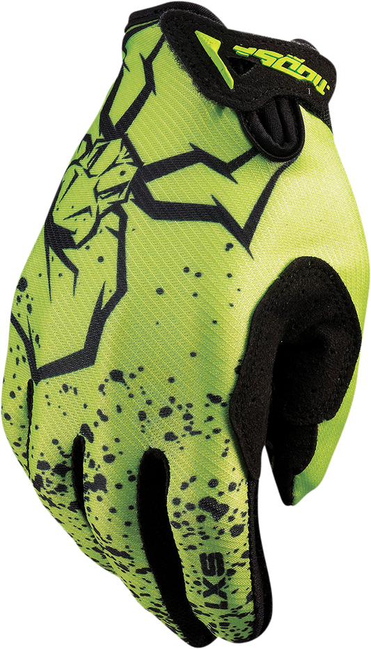 MOOSE RACING Youth SX1™ Gloves - Green - Large 3332-1680