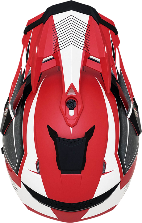 AFX FX-41 Helmet - Range - Matte Red - Large 0140-0068