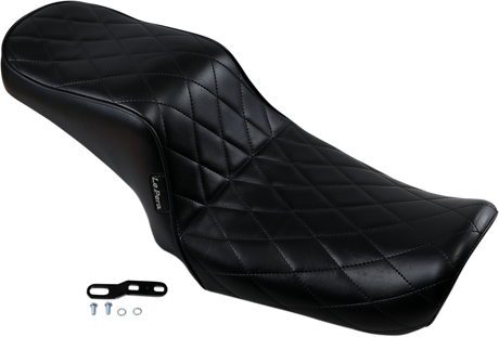 LE PERA Cherokee Seat - Diamond Pleated - Black - FXD '06+ LK-021DM
