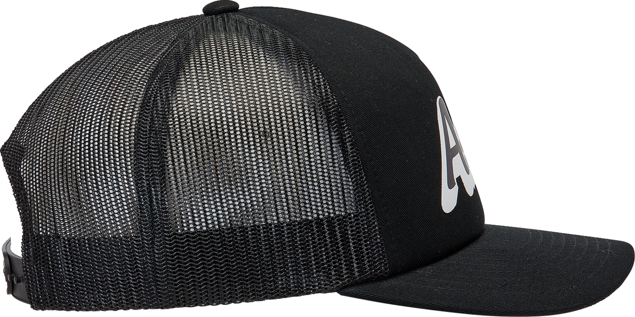 Gorra Trucker ALPINESTARS Delivery - Negro/Negro - Talla única 1213810101010OS 