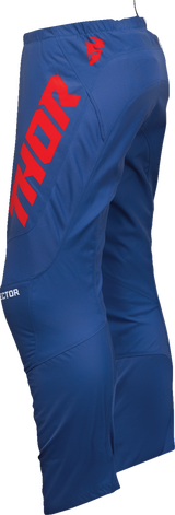 THOR Youth Sector Checker Pants - Navy/Red - 24 2903-2442