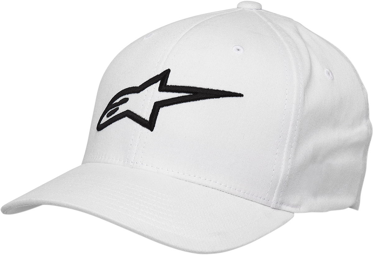 ALPINESTARS Ageless Curve Hat - White/Black - Small/Medium 1017810102010SM