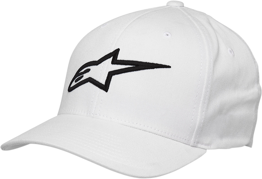 ALPINESTARS Ageless Curve Hat - White/Black - Small/Medium 1017810102010SM