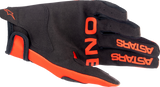 Guantes ALPINESTARS Radar - Naranja intenso/Negro - Medianos 3561823-411-M 