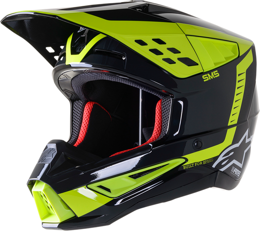 ALPINESTARS SM5 Helmet - Beam - Black/Gray/Yellow - 2XL 8303722-1151-2X