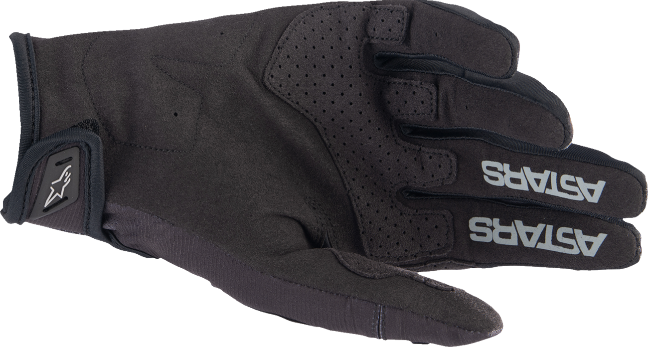 ALPINESTARS Techstar Gloves - Black/Brushed Silver - Large 3561023-1419-L