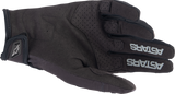 ALPINESTARS Techstar Gloves - Black/Brushed Silver - Large 3561023-1419-L