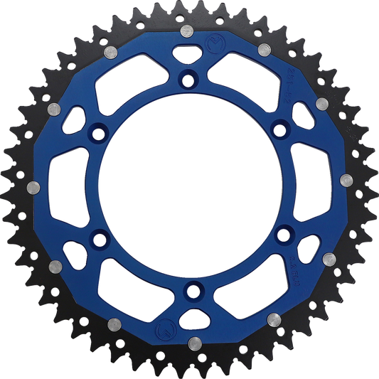 MOOSE RACING Dual Sprocket - Blue - 52 Tooth 1210-251-52-12X