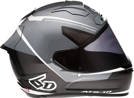 6D ATS-1R Helmet - Alpha - Silver - Small 30-0585