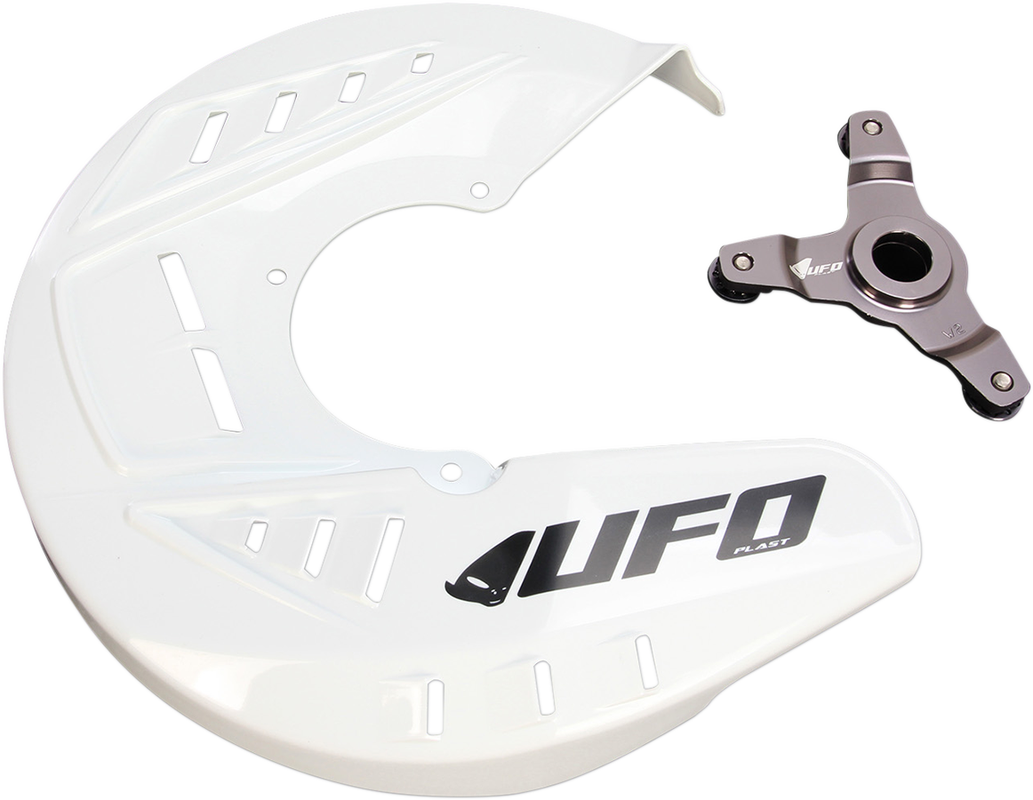Protector de disco delantero UFO - Blanco ACTUALLY DISC GUARD KA04741-041