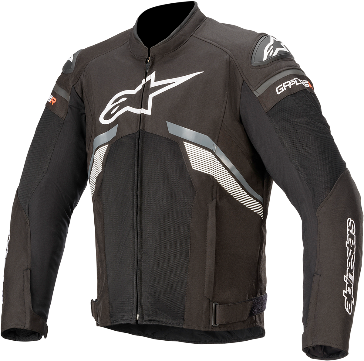 Chaqueta ALPINESTARS T-GP Plus R Air - Negro/Gris/Blanco - Grande 3300620-102-L