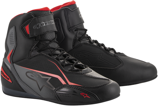 ALPINESTARS Faster-3 Shoes - Black/Gray/Red - US 14 2510219131-14
