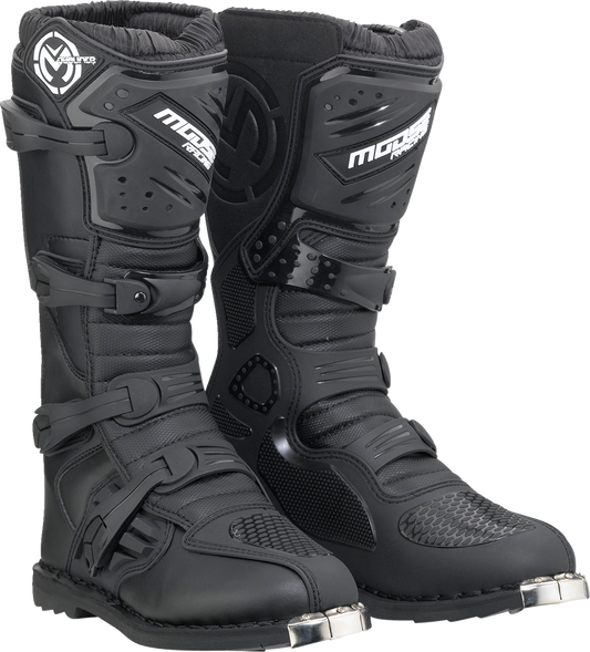 MOOSE RACING Qualifier Boots - Black - Size 7 3410-2581