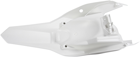 UFO MX Rear Fender - KTM White KT04072-047