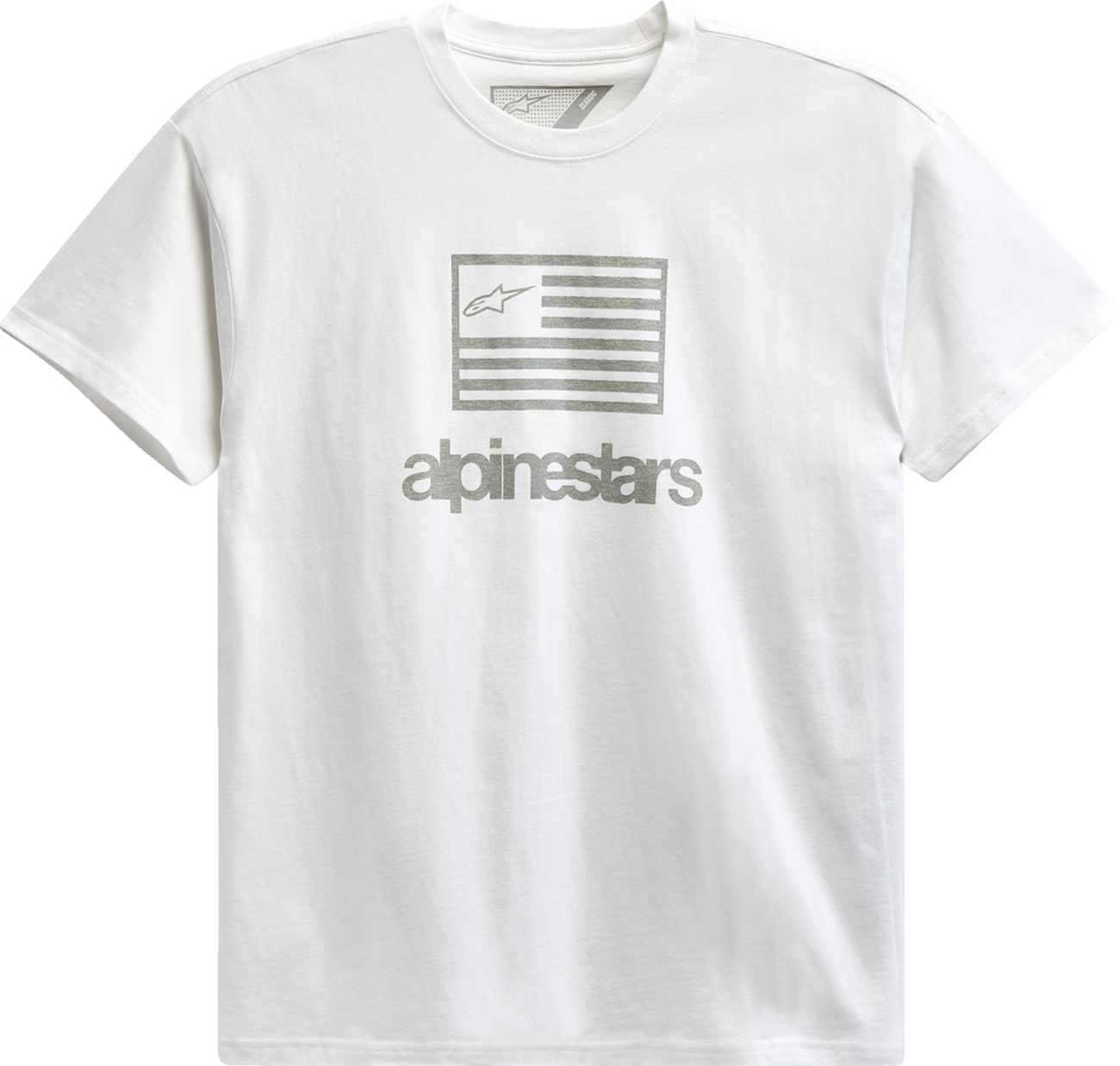 ALPINESTARS Flag T-Shirt - White - XL 12137262020XL