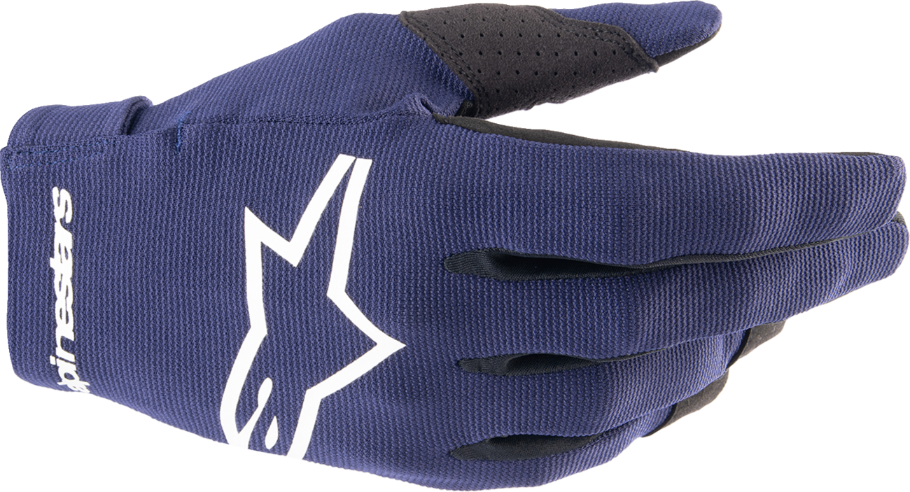 Guantes de radar ALPINESTARS - Azul marino nocturno/Blanco - Medianos 3561824-7120-M