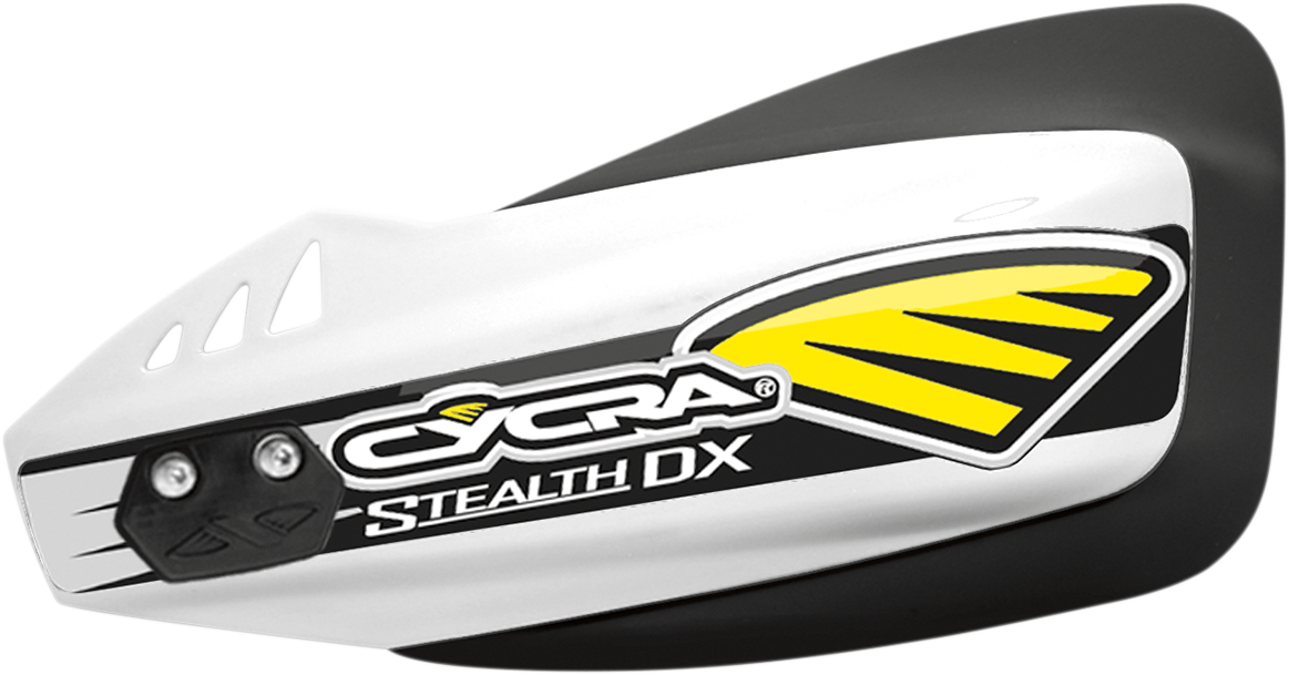 CYCRA Handguards - Stealth - DX - White 1CYC-0025-42X