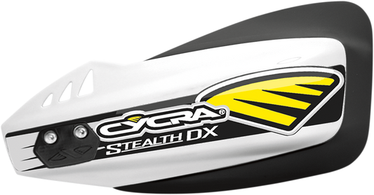 CYCRA Handguards - Stealth - DX - White 1CYC-0025-42X