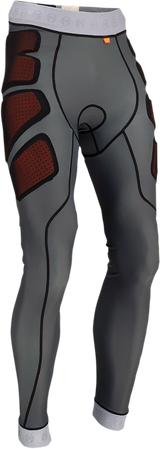 MOOSE RACING XC1 Guard Underwear - Gray - 2XL 2901-9189