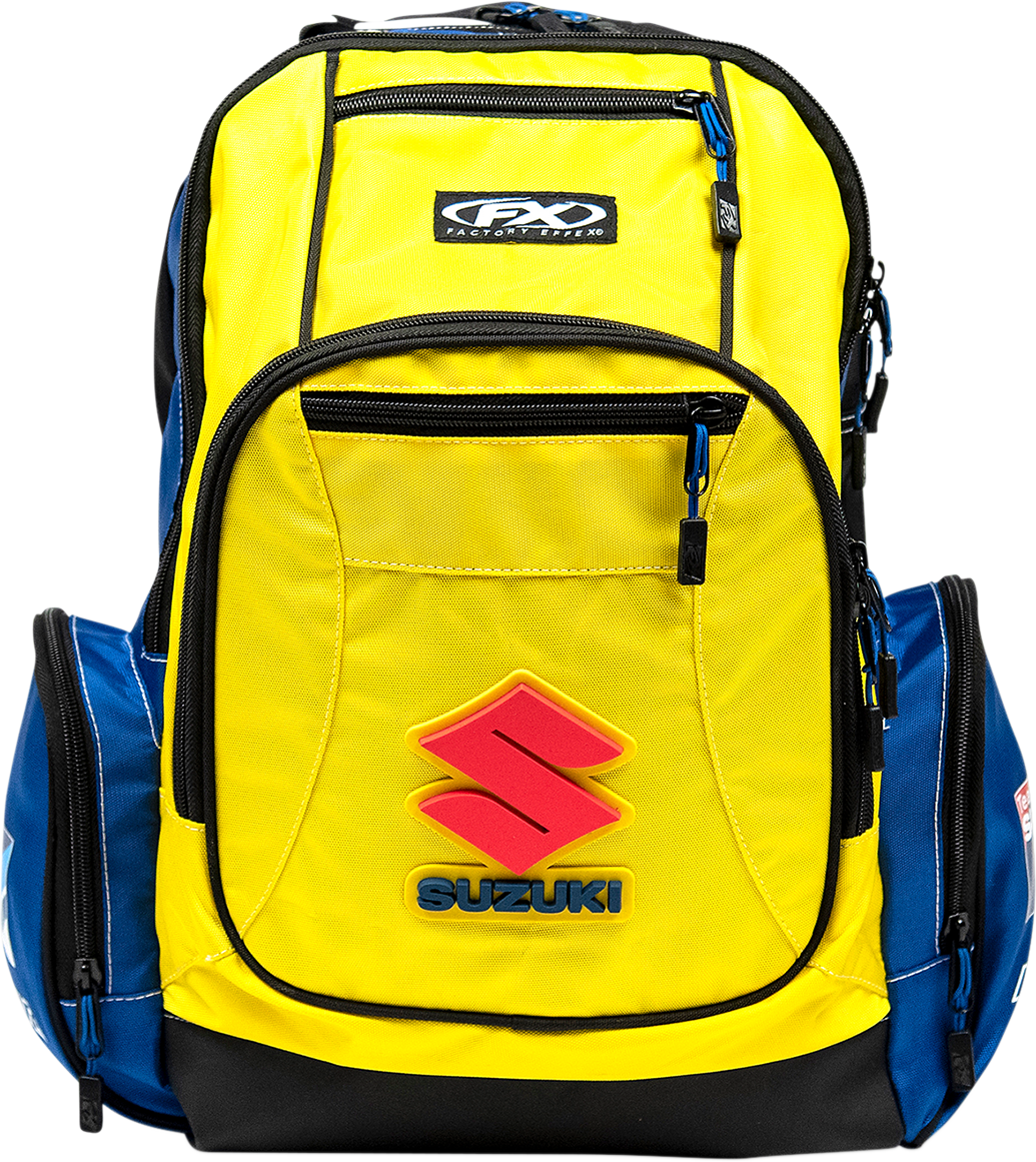 FACTORY EFFEX Suzuki Premium Backpack - Yellow 23-89400