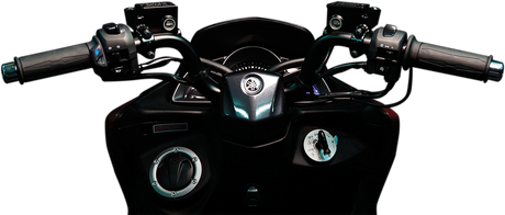 KOSO NORTH AMERICA Grips - Heated - Apollo - 7/8" 4 TWIST THROTTLE & 7/8BAR AM111030