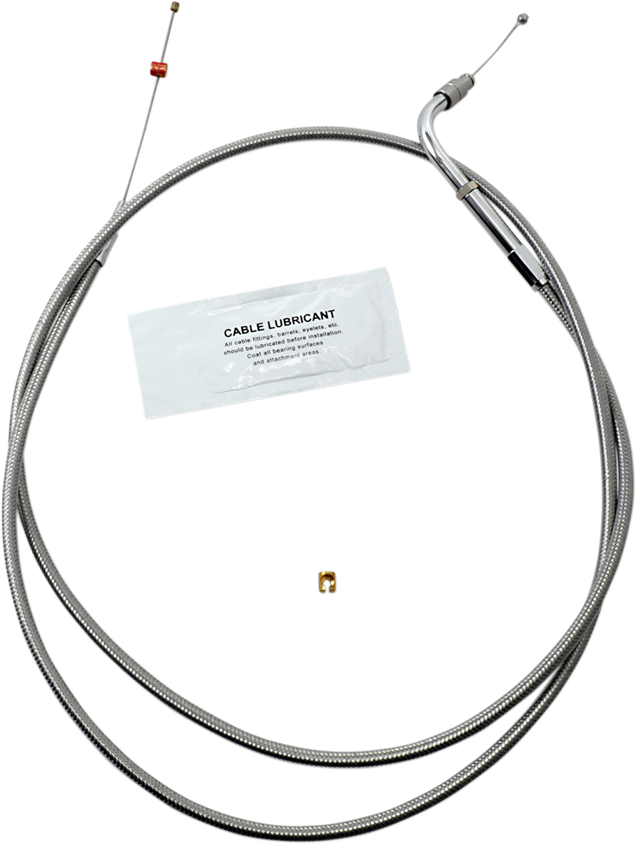 Cable del acelerador BARNETT - +10" - Acero inoxidable 102-30-30016-10 