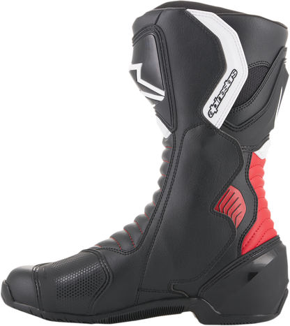 ALPINESTARS SMX-6 v2 Boots - Black/Red - US 10.5 / EU 45 22230171345