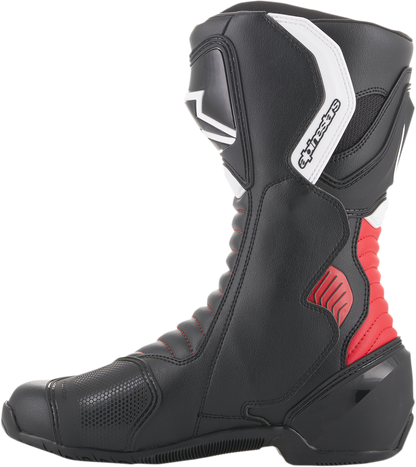 ALPINESTARS SMX-6 v2 Boots - Black/Red - US 9 / EU 43 22230171343