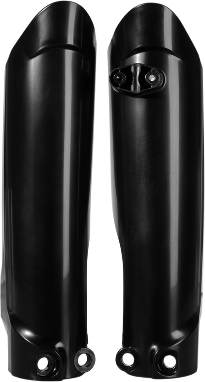 ACERBIS Lower Fork Covers for Inverted Forks - Black 2791510001