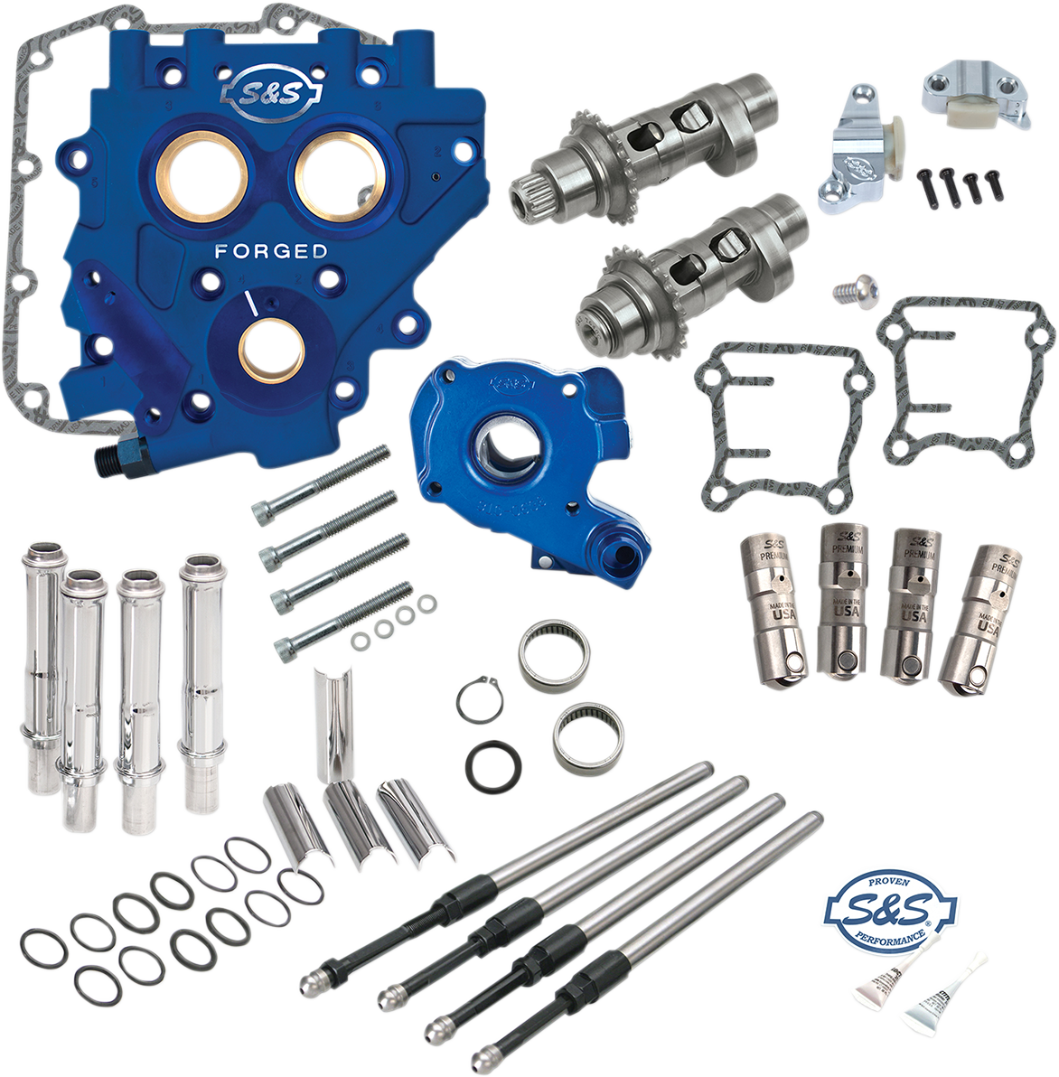 S&S CYCLE Cam Chest Kit - 585 EZ Start - Chain Drive 330-0546