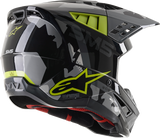 ALPINESTARS SM5 Helmet - Rover - Gray/Yellow - Large 8303921-1592-LG