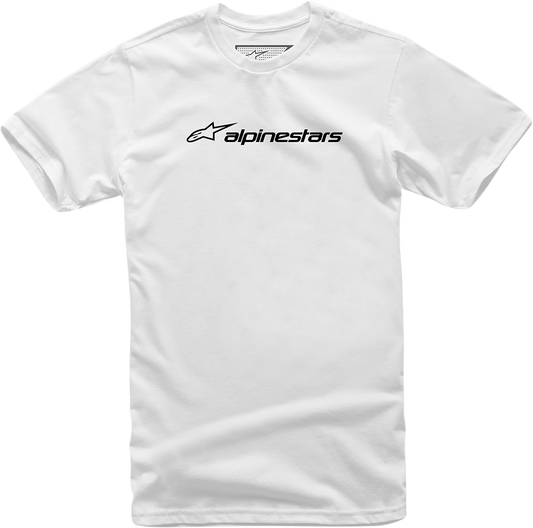ALPINESTARS Linear T-Shirt - White/Black - 2XL 12117202420102X