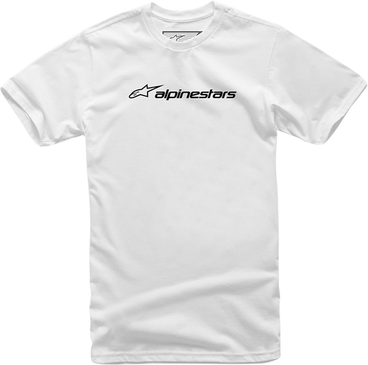 ALPINESTARS Linear T-Shirt - White/Black - XL 1211720242010XL