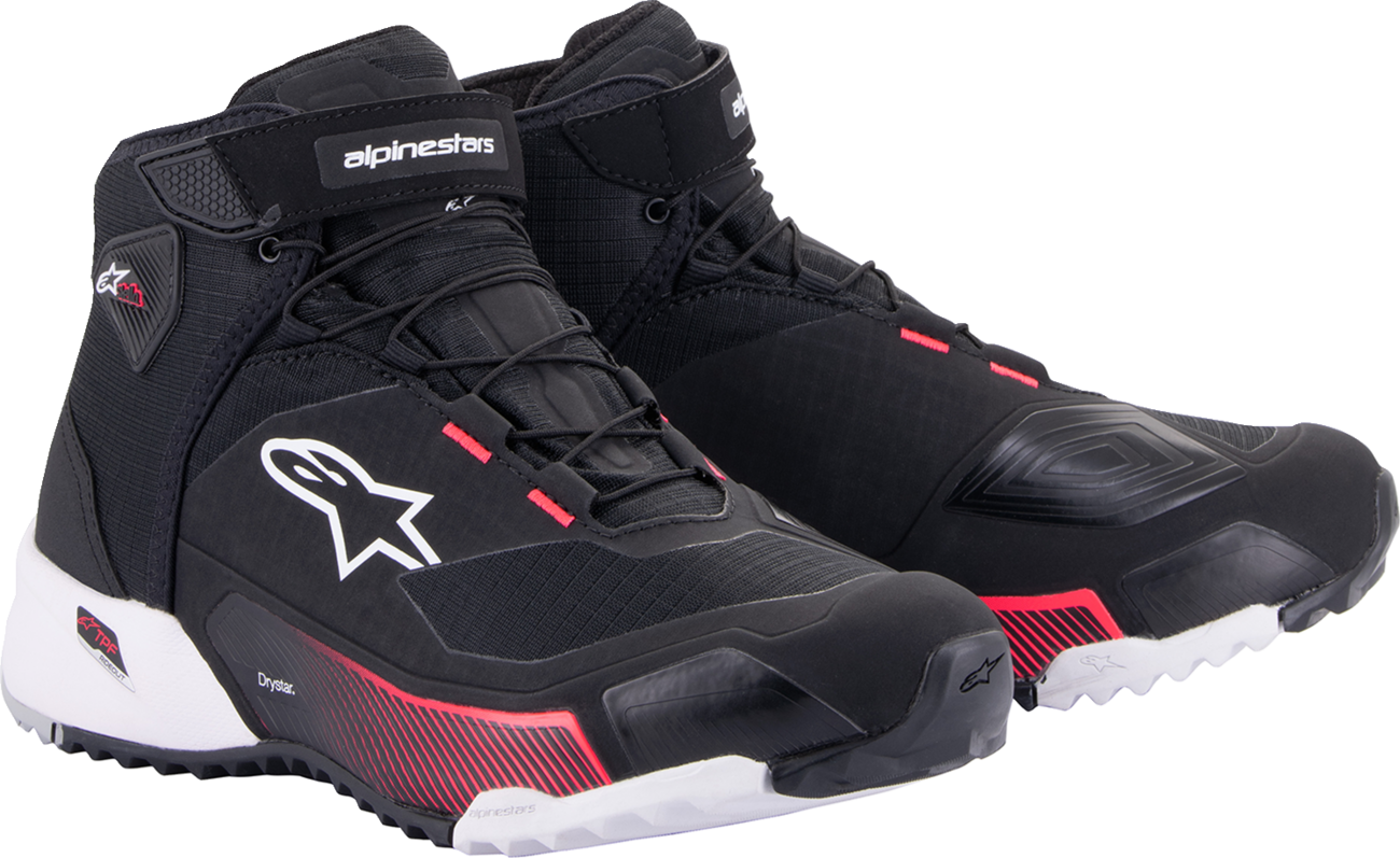 ALPINESTARS Stella CR-X Drystar® Shoes - Black/White/Pink - US 6.5 2611523183265