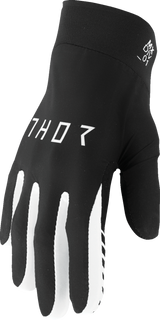 THOR Agile Gloves - Solid - Black/White - 2XL 3330-7674