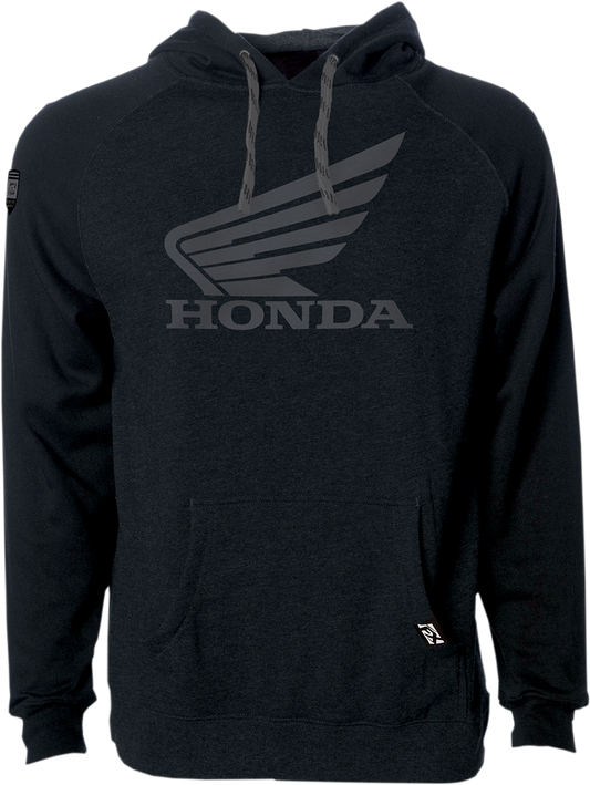 FACTORY EFFEX Honda Pullover Hoodie - Black - Medium 25-88302