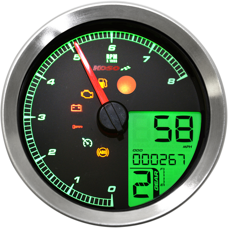 KOSO NORTH AMERICA TSCH MULTI METR HD-04 SIL BA051201