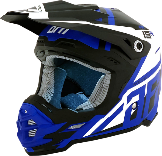 AFX FX-19R Helmet - Racing - Matte Blue - Large 0110-7070