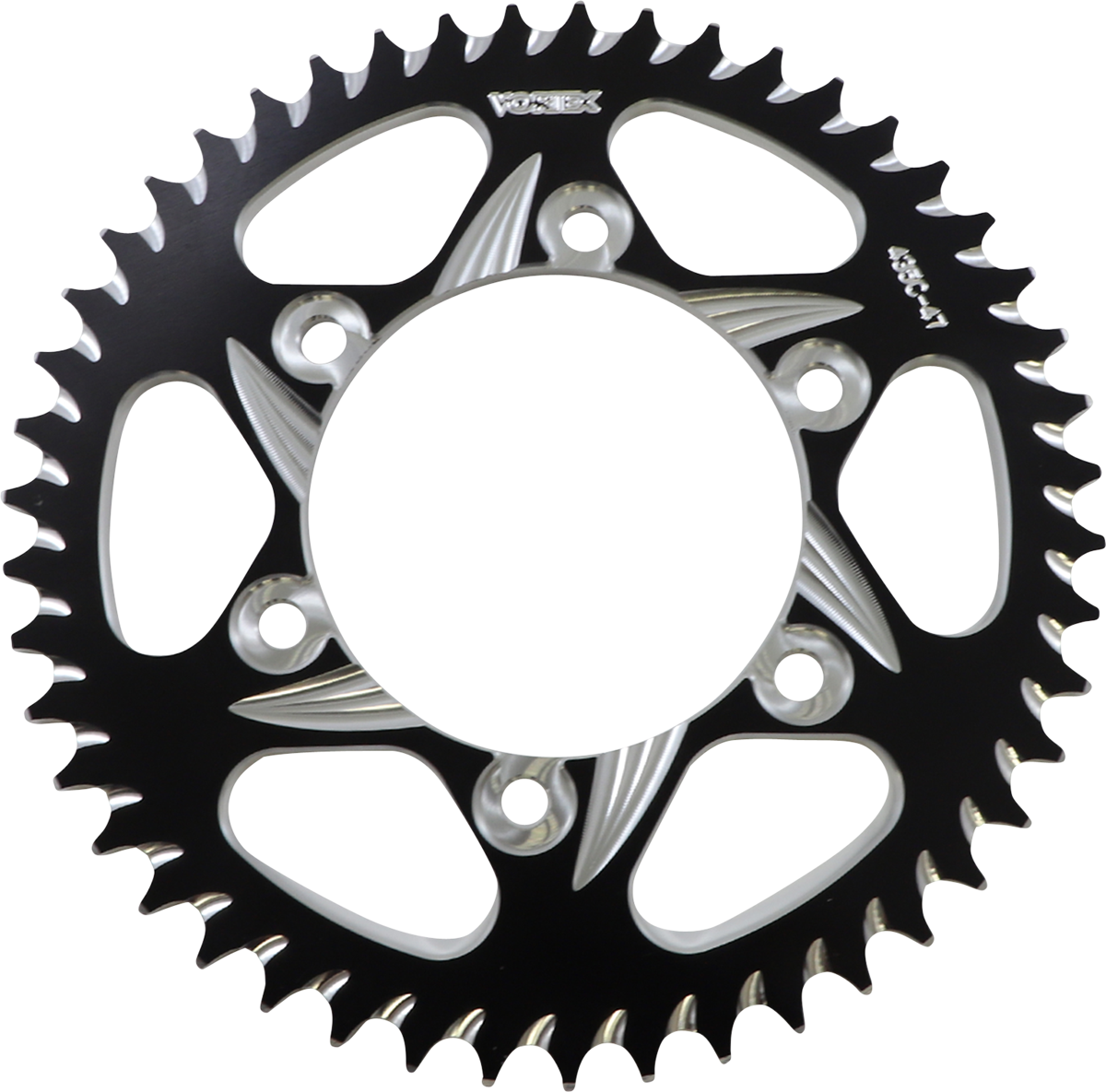 VORTEX CAT5 Sprocket - Black - 47 Tooth ACT 520;FOR 525> 12111022 435CZK-47