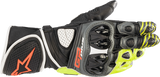 ALPINESTARS GP Plus R v2 Gloves - Metallic Gray/Black/Fluo Yellow/Fluo Red - XL 3556520-9135-XL