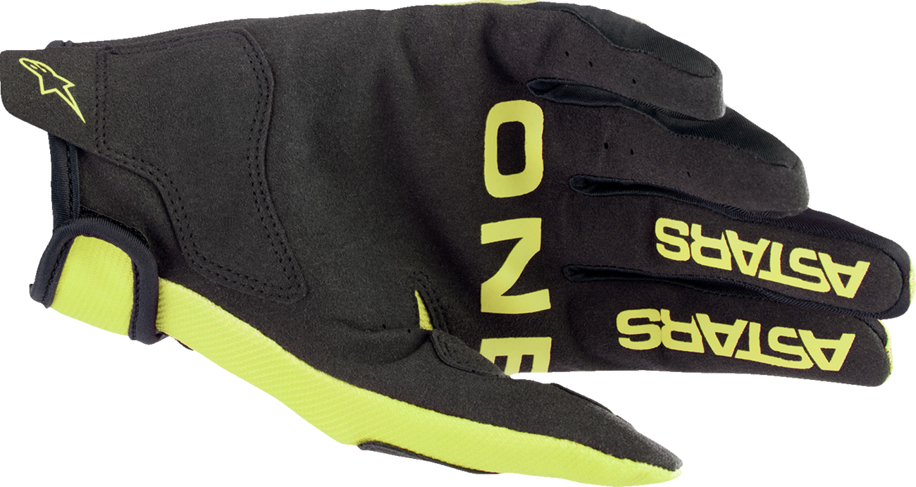 ALPINESTARS Radar Gloves - Fluo Yellow/Black - Large 3561823-551-L