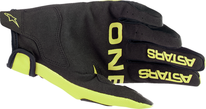 ALPINESTARS Radar Gloves - Fluo Yellow/Black - Large 3561823-551-L